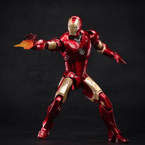 ZD Toys Marvel Iron Man MK 3 Luminous Version Action Figures 7 Inch Scale 1:10 - Bear Hugs