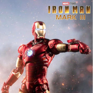 ZD Toys Marvel Iron Man MK 3 Luminous Version Action Figures 7 Inch Scale 1:10 - Bear Hugs