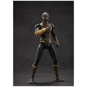 ZD Toys: Marvel Spider Man Black & Gold Suit - 7 Inch Figure - Bear Hugs
