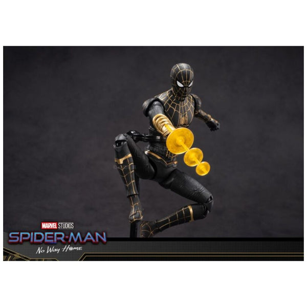 ZD Toys: Marvel Spider Man Black & Gold Suit - 7 Inch Figure - Bear Hugs