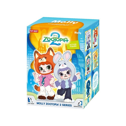 MOLLY × Zootopia 2 Series Plush Figure Blind Box