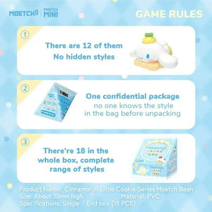 Sanrio Pop Bean Little Cookie Series Blind Bag - Cinnamoroll - Bear Hugs