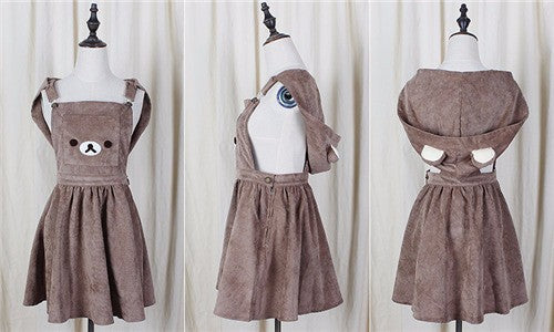 Baby Bear Romper Dress - Bear Hugs