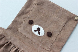 Baby Bear Romper Dress - Bear Hugs