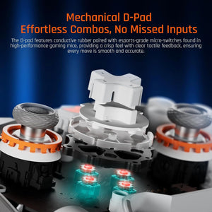 BIGBIG WON BLITZ2 Wireless Controller 16 Mechanical Microswitches 2000Hz Sampling Rate TMR Electromagnetic Joysticks PC Controller for PC/Switch/iOS/Android - Bear Hugs