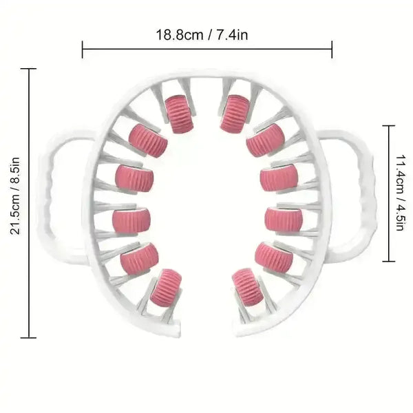 12-Wheel 360Â° Yoga Fitness Wheel Massager - Bear Hugs
