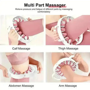 12-Wheel 360Â° Yoga Fitness Wheel Massager - Bear Hugs