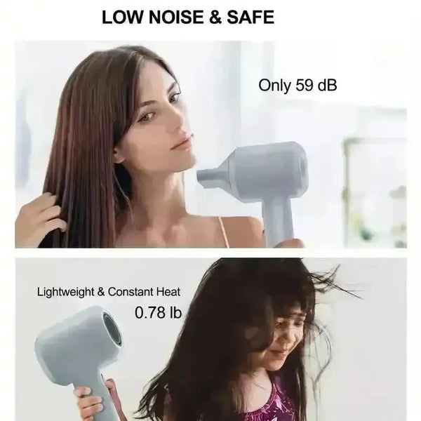 1500W High-Speed Ionic Hair Dryer - Bear Hugs