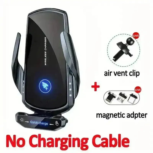 15W Fast Wireless Car Charger & Phone Holder - Bear Hugs