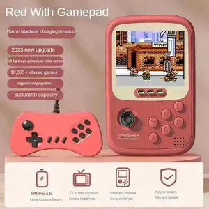 2 in 1 Retro Handheld Game Console & Power Bank - Bear Hugs