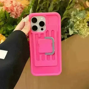 2 in 1 Storage Bag Phone Case (For iPhones) - Bear Hugs