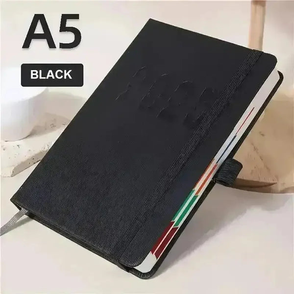 2025 A5 Premium Daily Planner Notebook - Bear Hugs