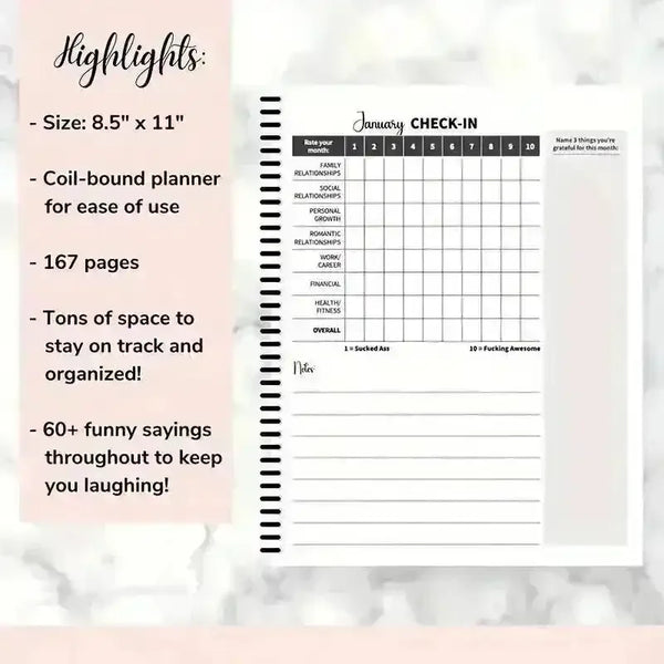2025 Busy Brain Planner - Bear Hugs