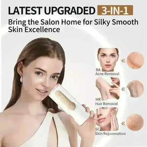 3-in-1 At-Home Permanent Hair Removal Device - Bear Hugs