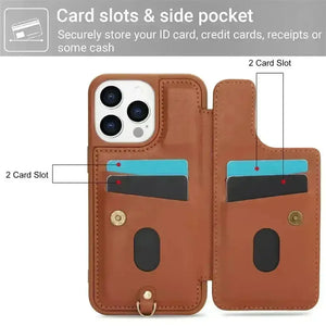 3 in 1 Crossbody Floral Phone Case (For iPhones) - Bear Hugs