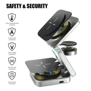 3 in 1 Wireless Charger Stand - Bear Hugs