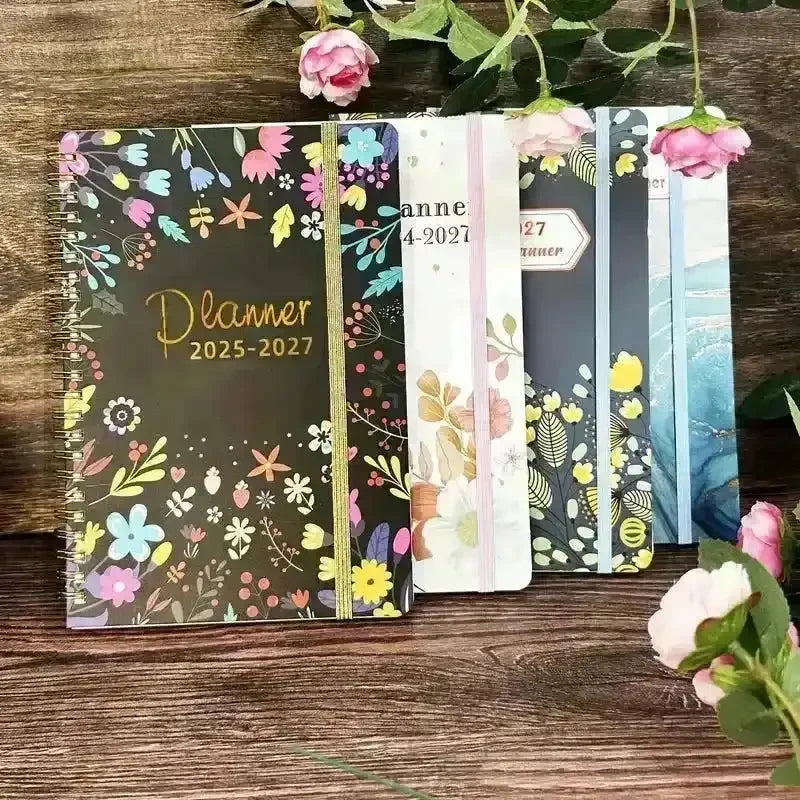 3 Year 2025-2027 Monthly Planner - Bear Hugs