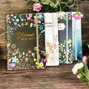 3 Year 2025-2027 Monthly Planner - Bear Hugs