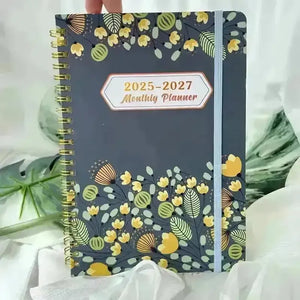 3 Year 2025-2027 Monthly Planner - Bear Hugs