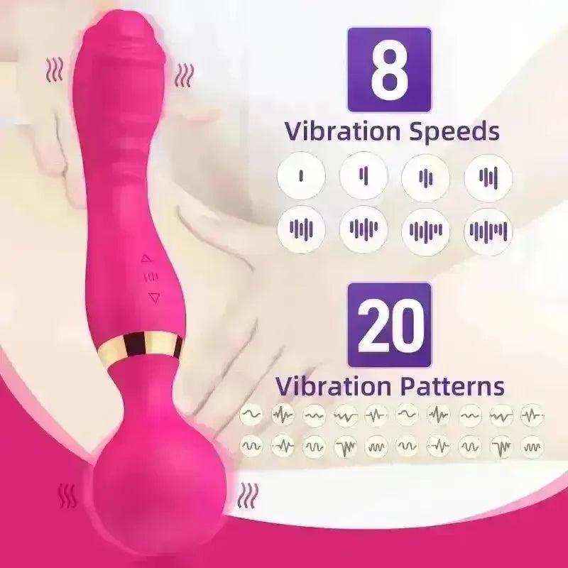 360 Degree Rotational Wand Massager - Bear Hugs