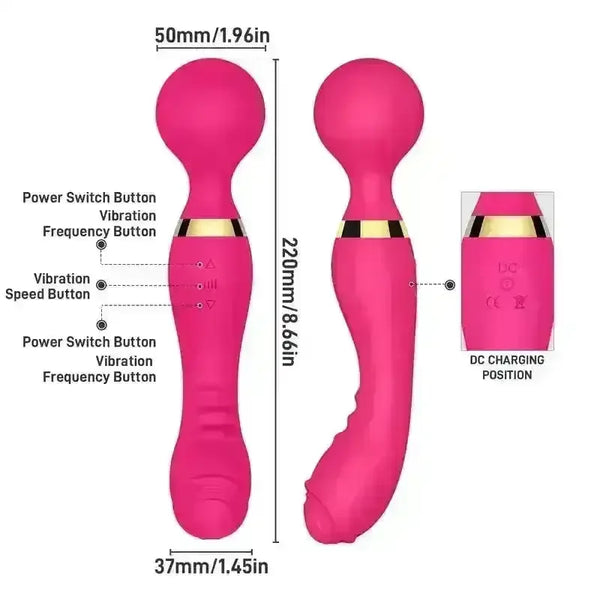 360 Degree Rotational Wand Massager - Bear Hugs
