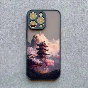 3D Art Japanese Aesthetic Landscape Case (For iPhones) - Bear Hugs