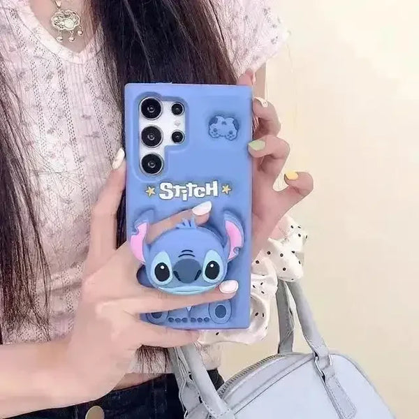 3D Cute Stitch Phone Case (For Samsung) - Bear Hugs