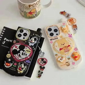 3D Disney Makeup Mirror Phone Case (For iPhones) - Bear Hugs