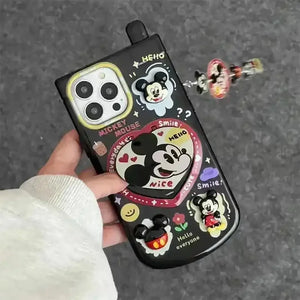 3D Disney Makeup Mirror Phone Case (For iPhones) - Bear Hugs