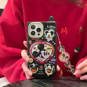 3D Disney Makeup Mirror Phone Case (For iPhones) - Bear Hugs