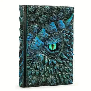 3D Dragon Eye Embossed Journal - Bear Hugs