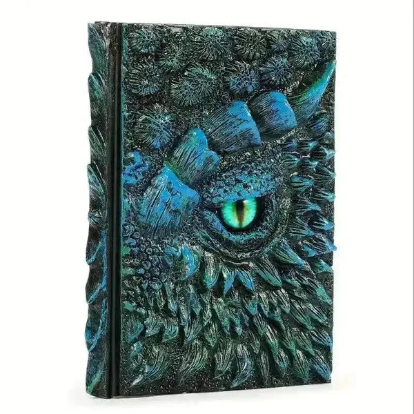 3D Dragon Eye Embossed Journal - Bear Hugs
