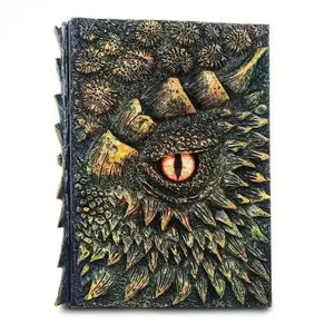 3D Dragon Eye Embossed Journal - Bear Hugs
