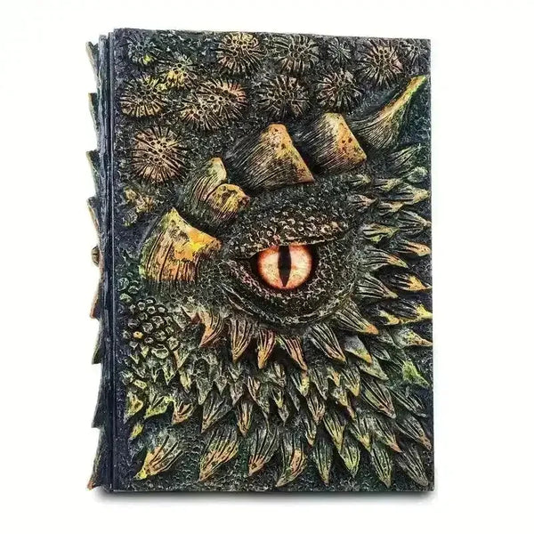 3D Dragon Eye Embossed Journal - Bear Hugs