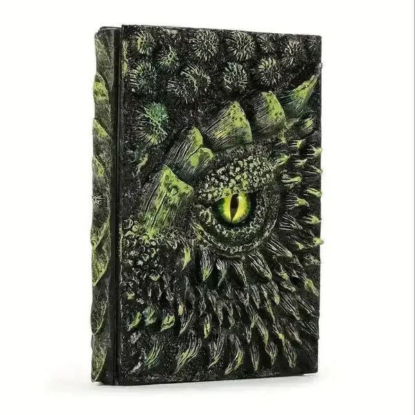 3D Dragon Eye Embossed Journal - Bear Hugs