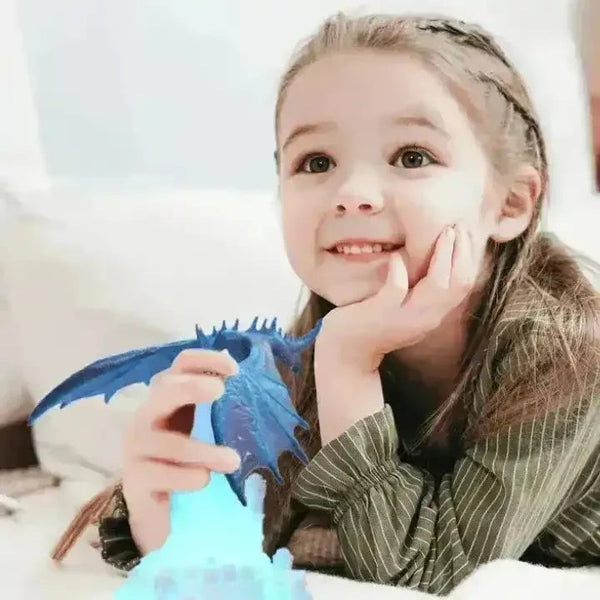 3D Flying Dragon and Castle Night Lamp - Bear Hugs