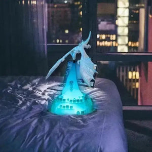 3D Flying Dragon and Castle Night Lamp - Bear Hugs