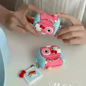 3D Hello Kitty Camera AirPods Case - Bear Hugs