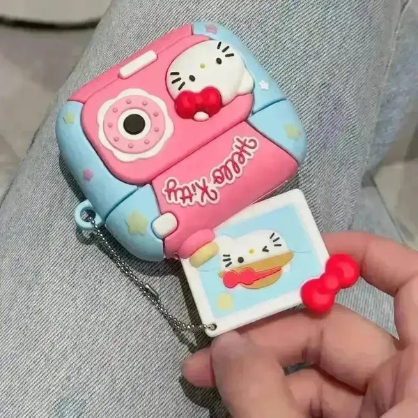3D Hello Kitty Camera AirPods Case - Bear Hugs