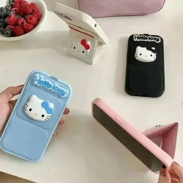 3D Hello Kitty Folding Stand Phone Case (For iPhones) - Bear Hugs