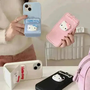 3D Hello Kitty Folding Stand Phone Case (For iPhones) - Bear Hugs