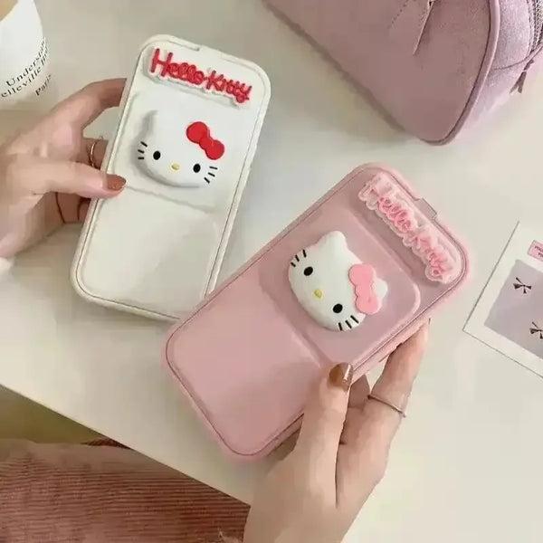 3D Hello Kitty Folding Stand Phone Case (For iPhones) - Bear Hugs