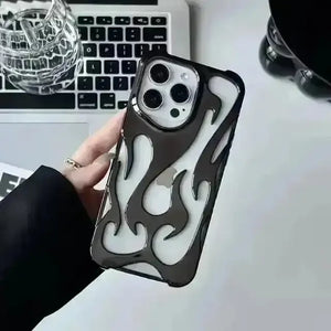 3D Hollowed Flame Phone Case (For iPhones) - Bear Hugs