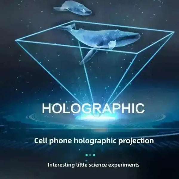 3D Holographic Phone Projector - Bear Hugs