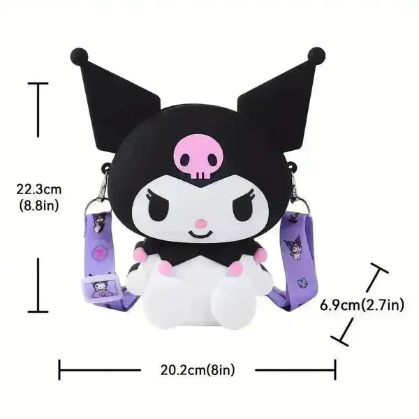 3D Kuromi Mini Crossbody Bag - Bear Hugs