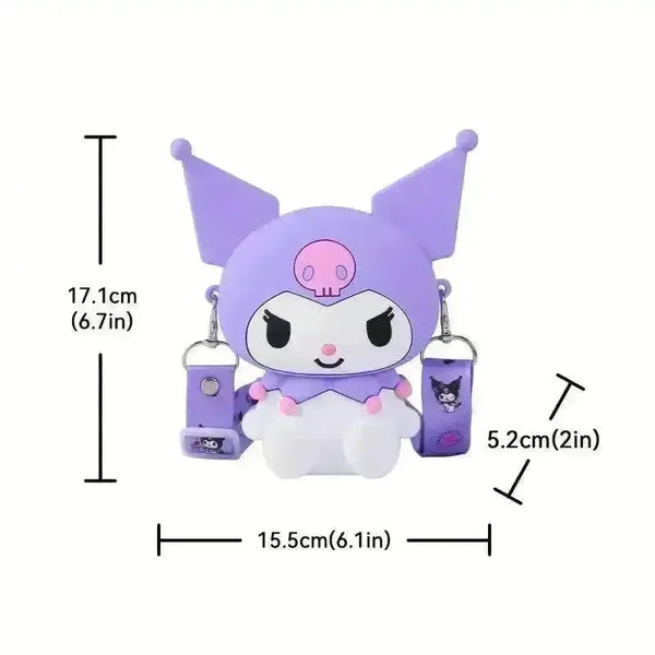 3D Kuromi Mini Crossbody Bag - Bear Hugs