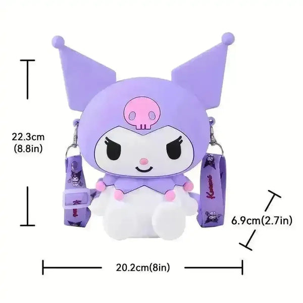 3D Kuromi Mini Crossbody Bag - Bear Hugs