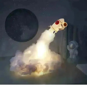 3D Mini Rocket Night Lamp - Bear Hugs