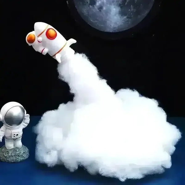 3D Mini Rocket Night Lamp - Bear Hugs
