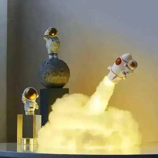 3D Mini Rocket Night Lamp - Bear Hugs